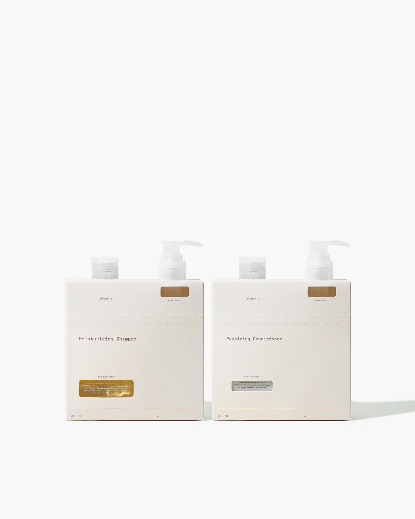 Moisturizing Shampoo & Repairing Conditioner