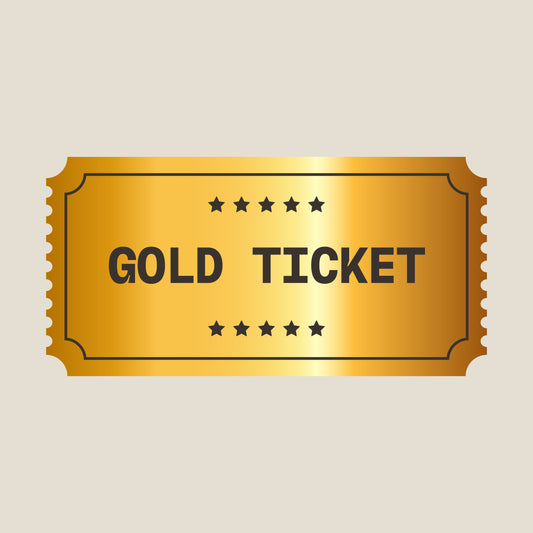 🎁 Gold Ticket (100% off)